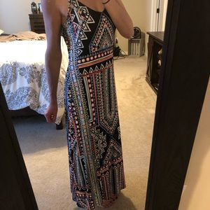 Maxi dress with tags